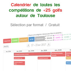 compétitions de golf autour de Toulouse